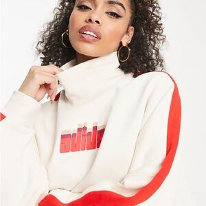 Adidas Originals “Ski Chic” Retro High Neck Sweatshirt